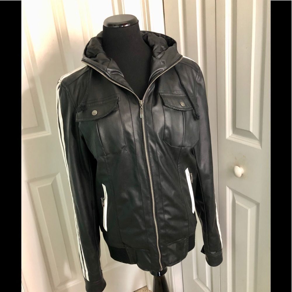 Cute motorcycle jacket by Toxic Hazard (m)